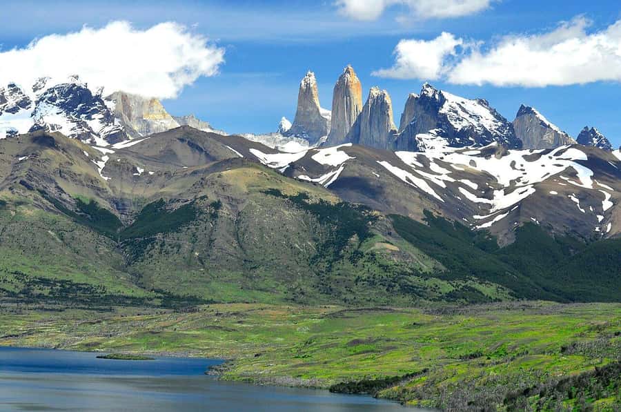 2 Days in Patagonia. Torres del Paine and Balmaceda and Serrano Glacier. - Day 1 in Torres del Paine: Milodón Caves, Salto Grande, and Grey Lake