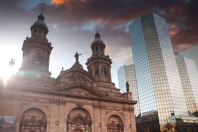 A City Tour Walking through the Unforgettable Santiago - La Moneda Palace and the guard exchange that shows the city’s power center