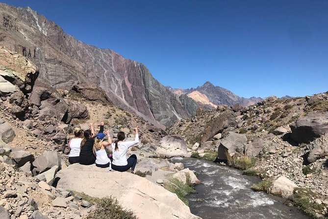 Andes Day Volcano 8k Private Tour - The Walk Back, Plus a Glass of Chilean Wine