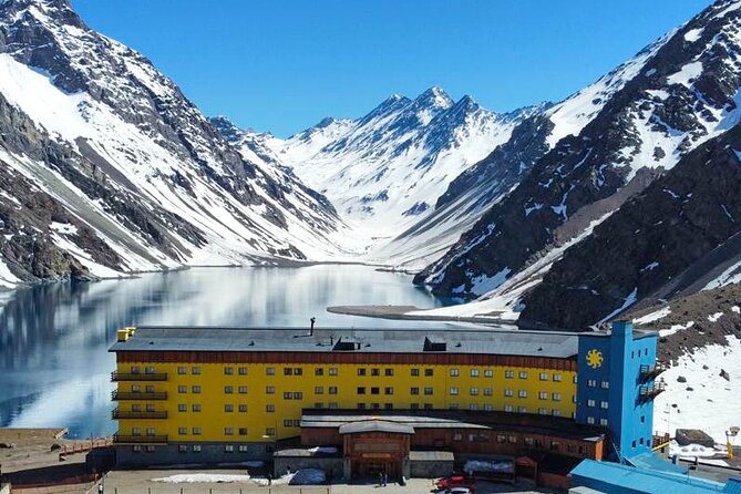 Andes Portillo & Aconcagua wine tour semi private - Ventisquero Guardia Vieja, toilets, empanadas, llamas, and a reset