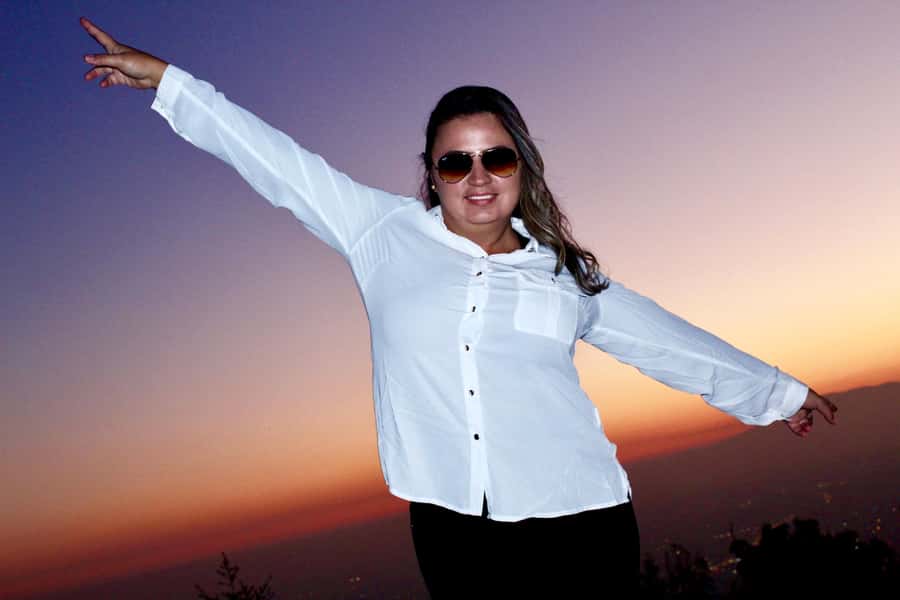 Andes sunset - Cordillera Andes panoramic with picnic - How the 7 to 8 hour schedule feels in real life