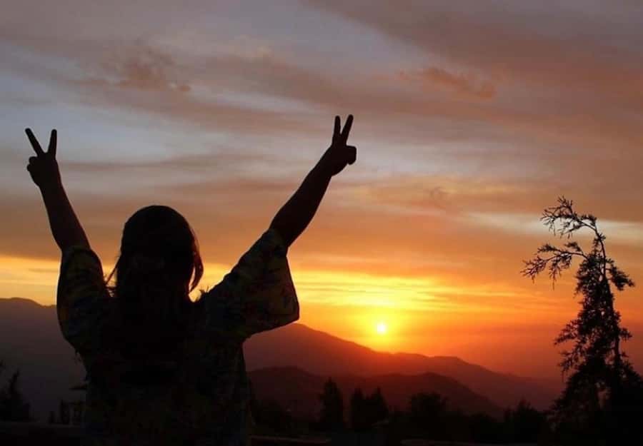 Andes sunset - Cordillera Andes panoramic with picnic - Valle Nevado guided hour: you get time to look and ask questions