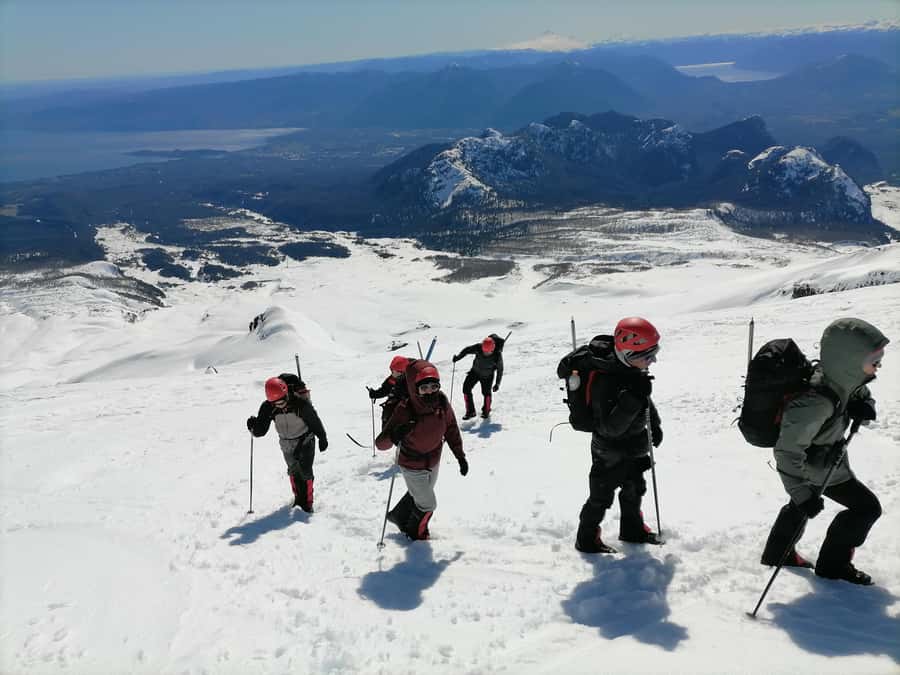Ascent to Villarrica volcano 2,847masl, from Pucón - Gear and packing list that actually helps on the mountain