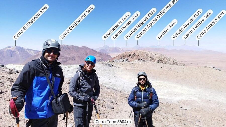 ASCENT TO VOLCANO CERRO TOCO OF 5604masl - Getting there from San Pedro: the 8:00 start and the CH-27 drive
