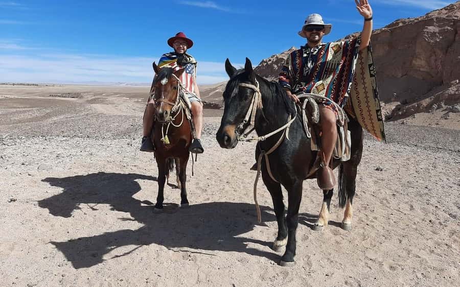 Atacama Desert: Horseback Adventure with Scenic Views - Trotting toward the Salt Mountains, then stepping away from the oasis