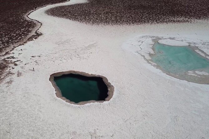 Baltinache Hidden Lagoons in Atacama - Stop 1: San Pedro de Atacama meeting point, then into the salt region