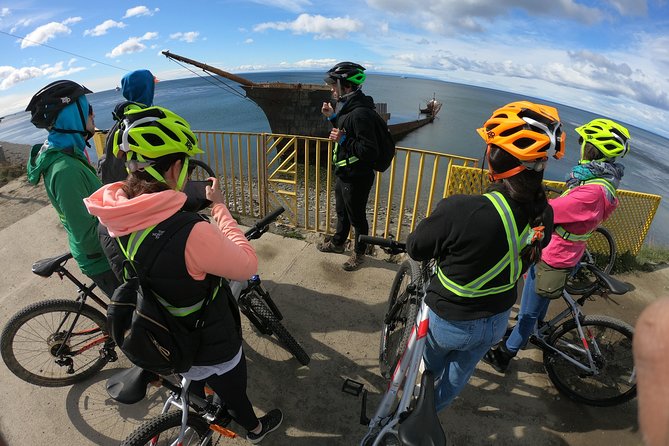 Bike Tour in Punta Arenas, 100% local tour. - The Start at Muelle Loreto and the Waterfront Letters