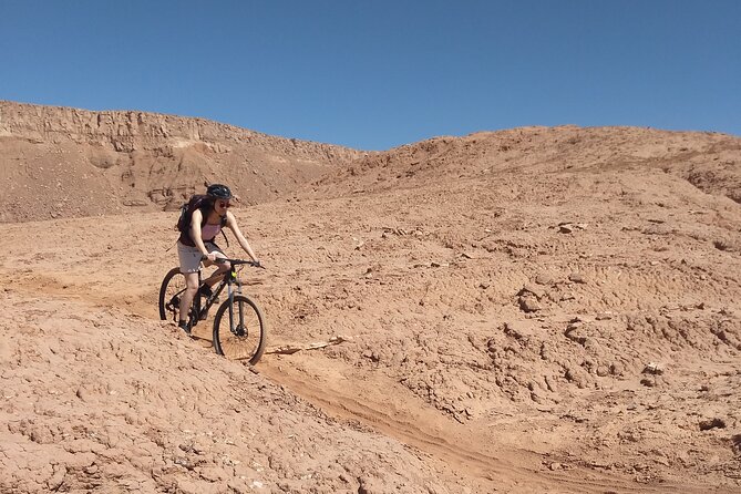 Bike Tour in San Pedro de Atacama - Devil's Throat - San Isidro Chapel stop: a breather with local meaning