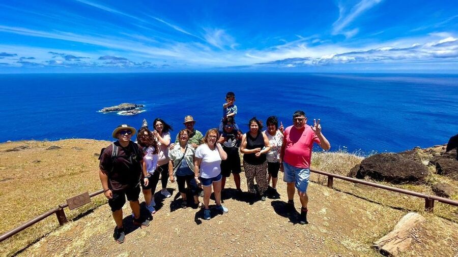 Birdman Cult and Caves - Puna Pau Quarry: The Red Topknots Behind the Moai Look