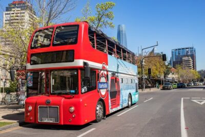 Cable Car, Funicular and Sightseeing Bus in Santiago two days