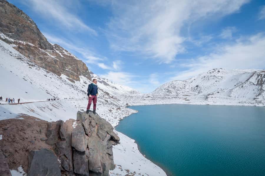 CAJON DEL MAIPO + EL YESO RESERVOIR + PICNIC TOUR - Getting to Embalse El Yeso at About 2,500 Meters: The Real-World Mountain Setup