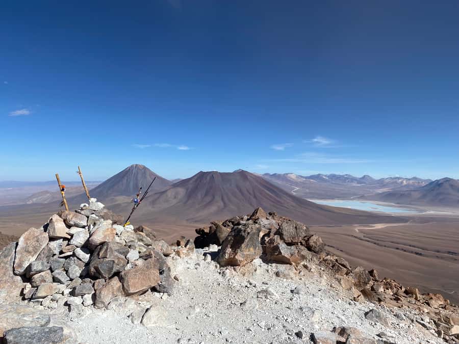 Cerro Toco - How the hike is structured, from sulfur mine to summit