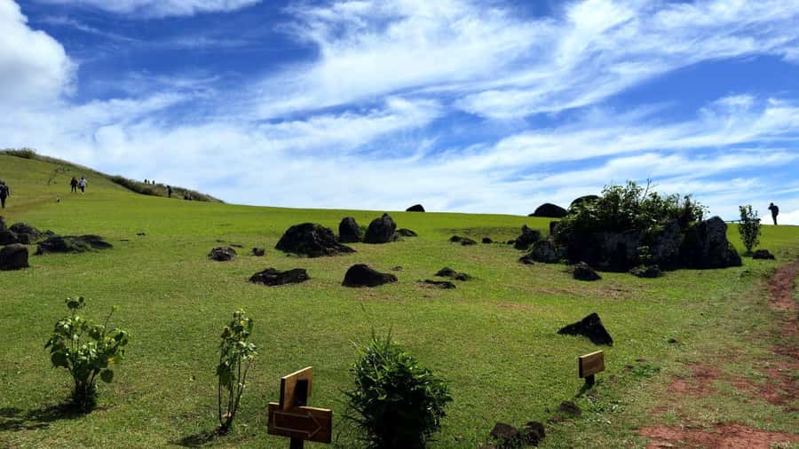 Easter Island: Half-Day Archaeology Tour - Ahu Huri a Urenga: why not every platform sits on the coast