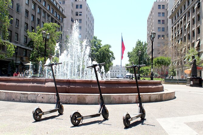 Electric Scooter City Tour ~ Discover Downtown - Santiago - Mercado Central: Where Lunch Energy Comes From