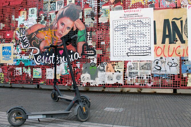Electric Scooter City Tour ~ Discover Downtown - Santiago - Centro Cultural Estación Mapocho: A Former Train Station Turned to Culture