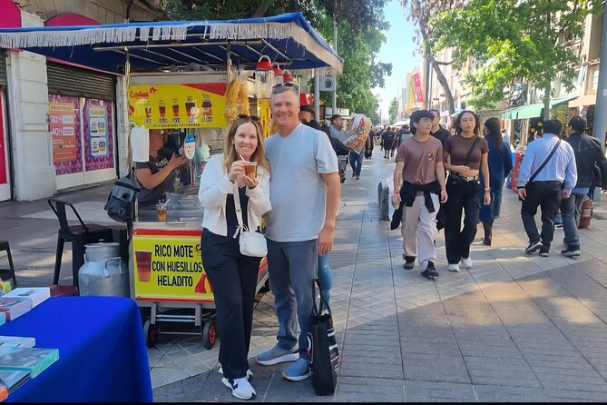 Food Tour STGO, Eat like Locals! - Pablo as a guide: food facts, photos, and keeping you moving safely