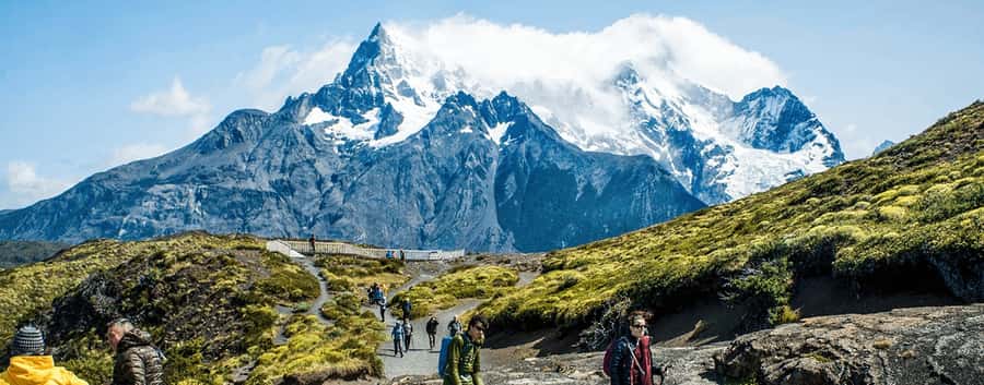 From Puerto Natales: Torres del Paine National Park Day Tour - Laguna Amarga: the Torres del Paine kickoff viewpoint