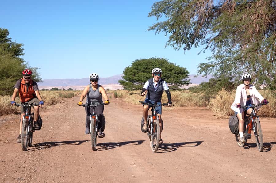 From San Pedro de Atacama: Laguna Cejar E-biking Adventure - Getting started in San Pedro, from hotel pickup to e-bike basics