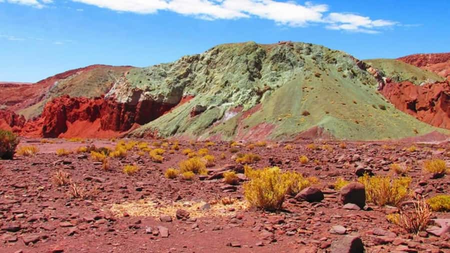 From San Pedro de Atacama: Rainbow Valley Tour - Rainbow Valley and Petroglyphs in One Early-Morning Loop