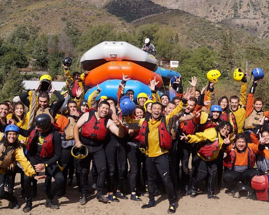 From Santiago: Rafting in the Maipo Canyon - The free time option after pickup: 3 hours to explore Cajón del Maipo