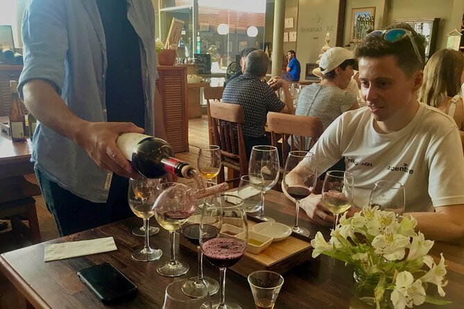 From Valparaiso:Taste 10 Types of Wine in 3 Casablanca’s Vineyard - Bodegas RE: a boutique finish with three wines and a proper table of bites