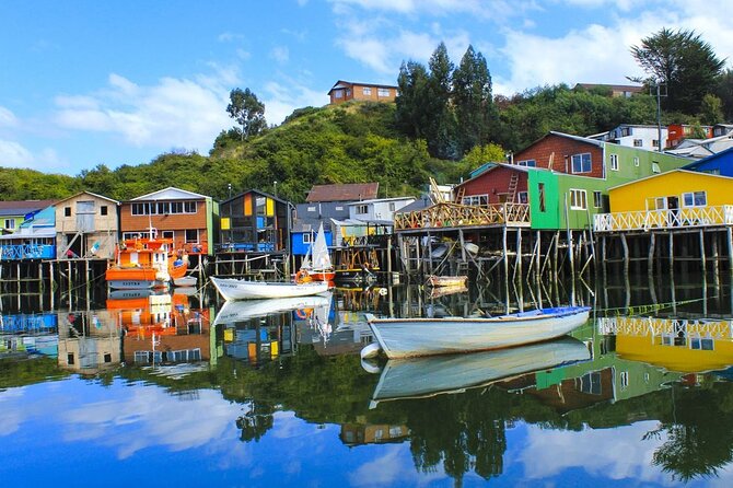 Full Day Castro & Dalcahue Chiloe Island - Quemchi and Aucar: the 430-meter wooden bridge moment