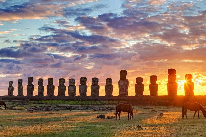 Full-Day Easter Island Tour: Moai Statues and Island Highlights - Akahanga and the moai-in-transit story: face-down statues and boat-house foundations