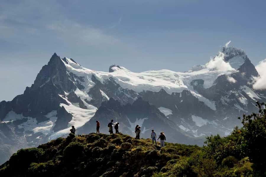 Full-day excursion to Torres del Paine National Park - Miradors and waterfalls: Lago Sarmiento, Paine River falls, and Cuernos del Paine in stages