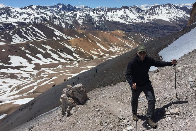 Full-Day Private Hike to the Top of El Pintor from Santiago, Chile - The two-hour approach across desert and rock