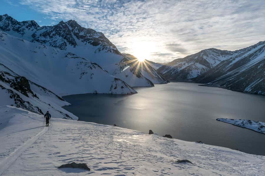 Full day reservoir of the plaster, Cajon del Maipo - Cajón del Maipo return drive: the second photo chance that you’ll appreciate later
