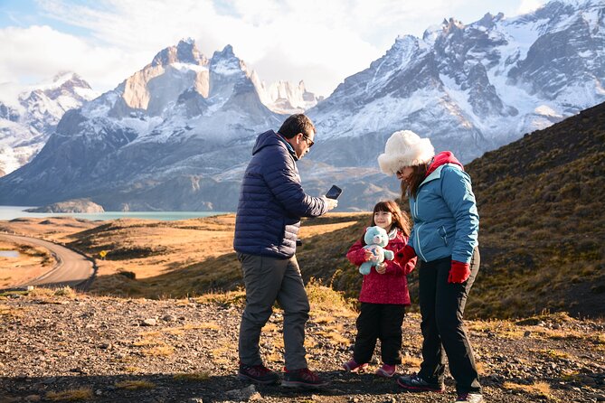 Full-Day Tour of Torres del Paine National Park from Puerto Natales - Nordenskjöld Lake, Salto Grande waterfall, and the guanaco scan