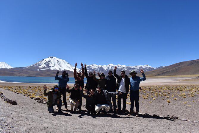 Full Day Tour Piedras Rojas Altiplanic Lagoons Chaxa Lagoon - Stop 1 at the Tropic of Capricorn: quick photos, clear context