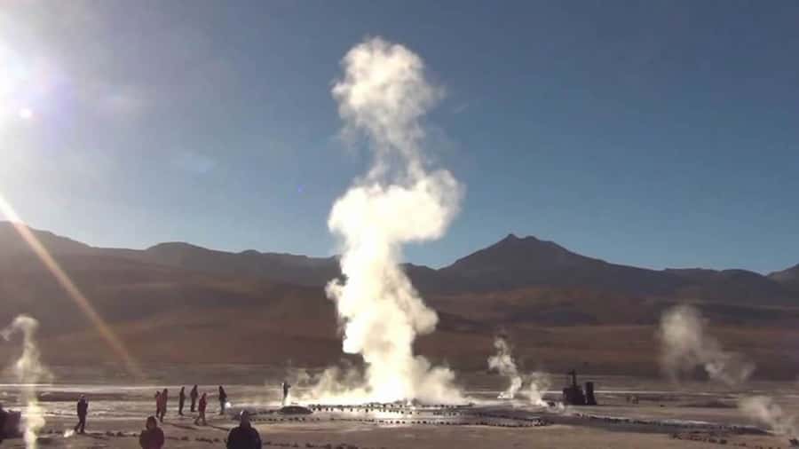 Full Desert. The most complete program you will find - Tatio Geysers 04:30 to 11:00, sunrise magic with a cold start
