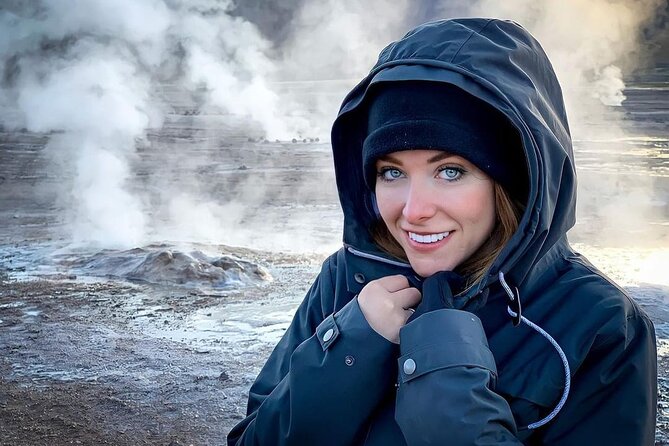 Geyser Del Tatio - Walking through the geothermal field and seeing steam columns up close