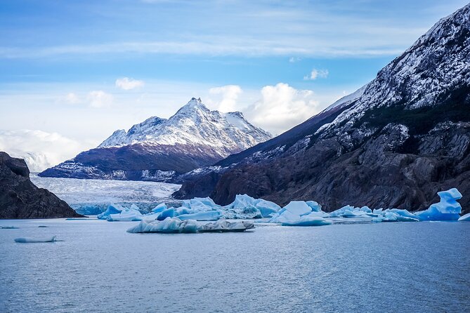 Grey Glacier Navigation in Torres Del Paine - When ice conditions change: Grey II may give way to zodiacs