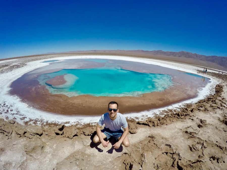 HIDDEN LAGOONS OF BALTINACHE - San Pedro pickup and the one-hour desert color drive