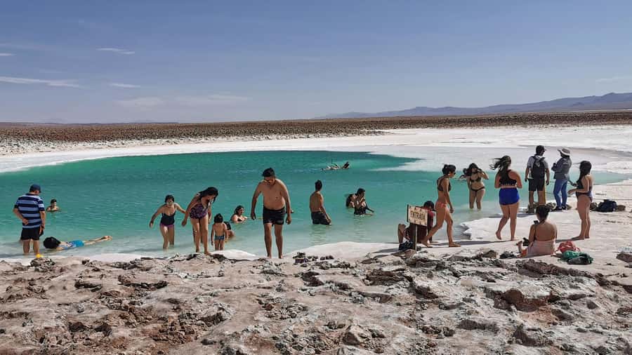 HIDDEN LAGOONS OF BALTINACHE - At the gate: bathrooms, then a path through seven lagoons