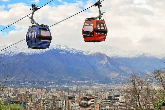 Hop-On Hop-Off Bus Tour with Cable Car and Funicular - Stop-by-stop: Mall Parque Arauco to Parque Bicentenario