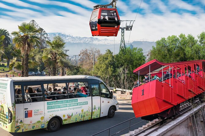Hop On Hop Off City Tour Santiago, 1 Day Plus Edition - Stop 4: Cerro San Cristóbal funicular, a historic ride down with a shortcut feel