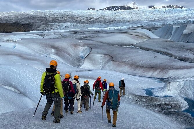 Ice Hike Grey Glacier in Torres del Paine - Getting to the glacier from Grey Base Camp by zodiac boat