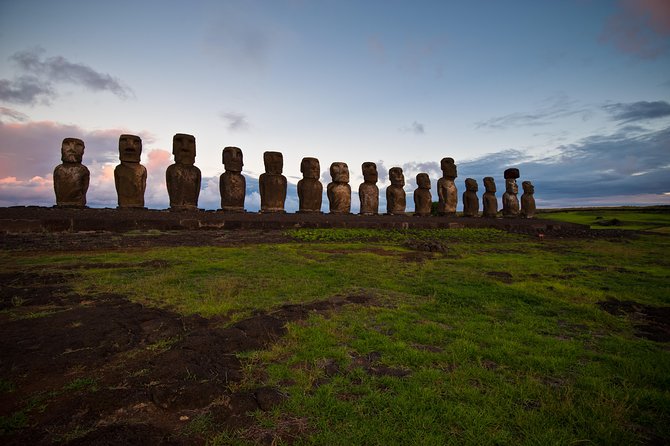 Journey of the Ancestors: Tongariki, Rano Raraku & Anakena Beach - First Stop: Ahu Akahanga and King Hoto Matu’a