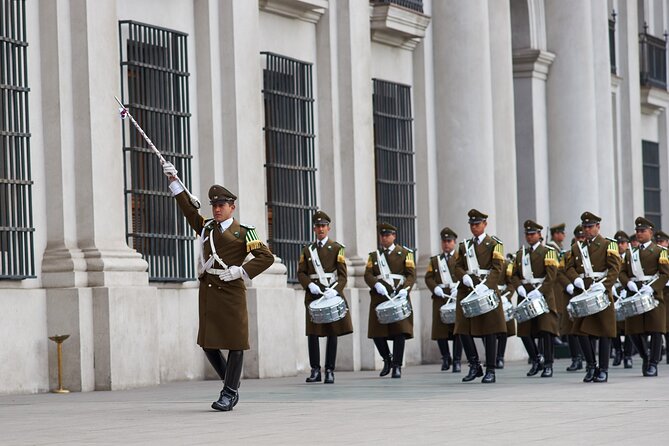 La Moneda Changing of Guard & Historic Santiago Walking Tour - A French-style reminder of Santiago’s economic boom