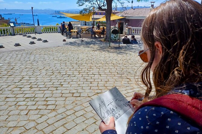 Learn Urban Sketching while you tour Valparaíso - The Value of $35: Small Group Time and Real Instruction