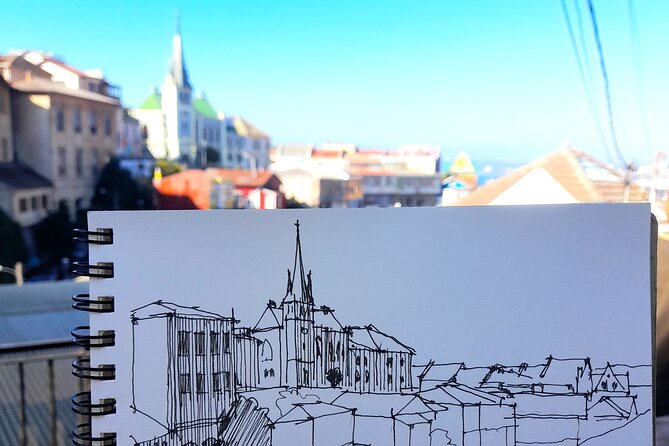 Learn Urban Sketching while you tour Valparaíso - Why This Urban Sketching Style Works for Beginners and Returners