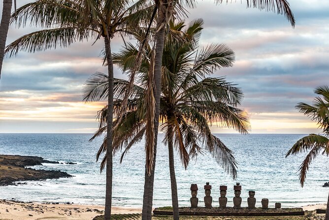 Majestic Monuments and Paradise Beaches: Full Day - Stop 1: Ahu Akahanga and the lying moais legend