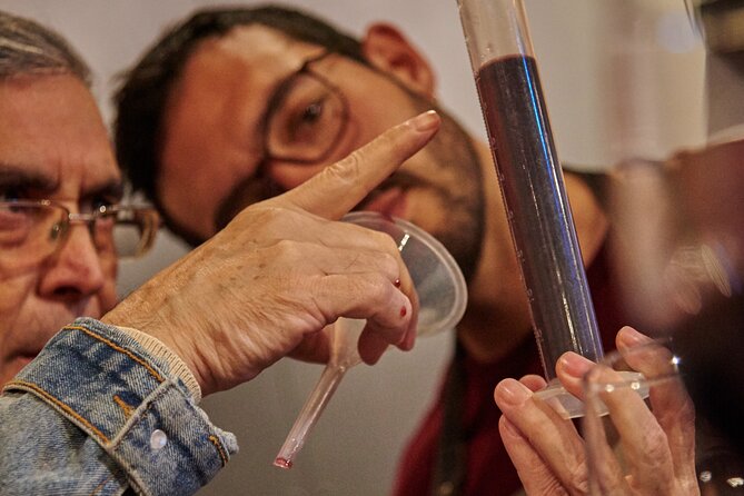 Make Your Own Wine & Guided Vineyard Tour - Your 12:30 pm schedule, how the day fits in 1 hour 45 minutes