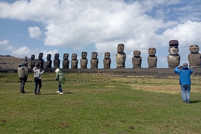 Moai Rise and Fall: Full Day Private Tour - Stop 4: Ahu Tongariki, the Big One, Plus Papa Tataku Poki