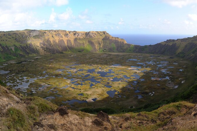 Mysteries and Legends: Complete Journey of Rapa Nui in 3 Tours - Day 1 ceremonial lineup: Akahanga, Rano Raraku, Tongariki, Te Pito Kura, Anakena