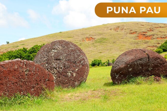 Mysteries and Legends: Complete Journey of Rapa Nui in 3 Tours - Day 3 quarry craft and sea-facing alignment: Puna Pau, Akivi, and Tahai