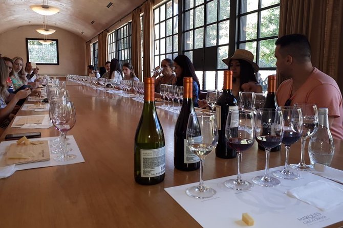 New Concha y Toro Tour Marques with class, extra tasting y food - The estate walk: gardens, park paths, and Concha y Toro family roots